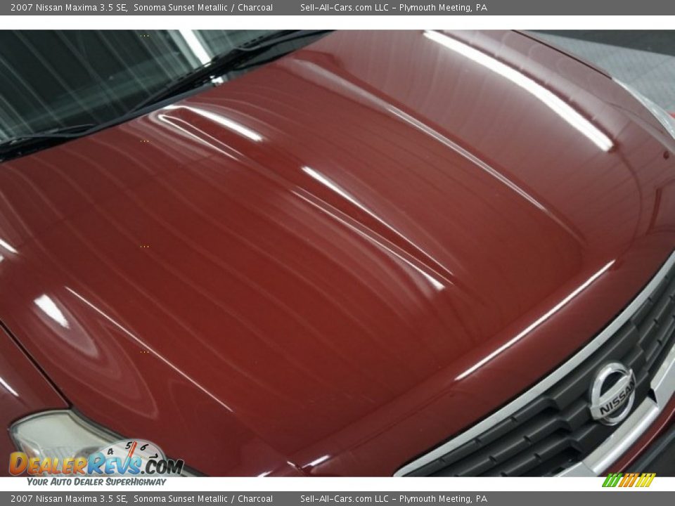 2007 Nissan Maxima 3.5 SE Sonoma Sunset Metallic / Charcoal Photo #36