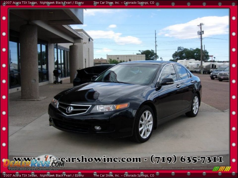 2007 Acura TSX Sedan Nighthawk Black Pearl / Ebony Photo #1