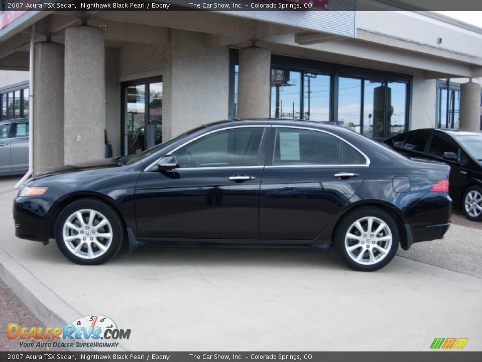 2007 Acura TSX Sedan Nighthawk Black Pearl / Ebony Photo #2