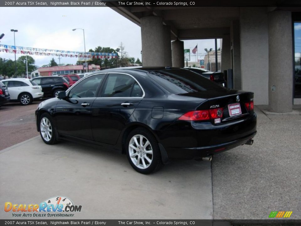 2007 Acura TSX Sedan Nighthawk Black Pearl / Ebony Photo #3