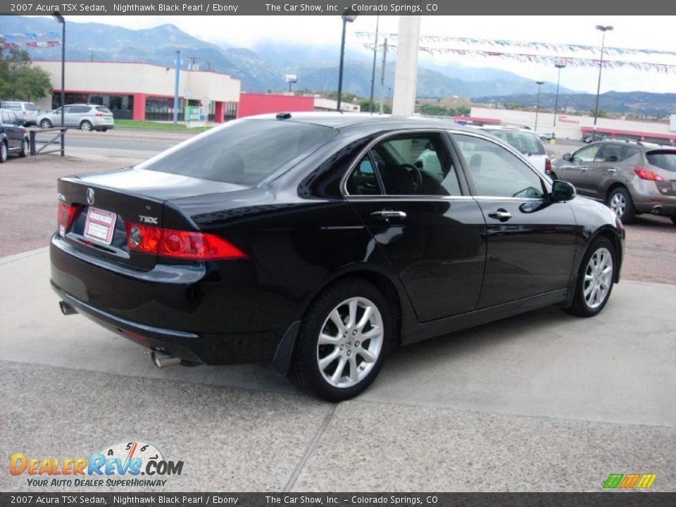 2007 Acura TSX Sedan Nighthawk Black Pearl / Ebony Photo #5
