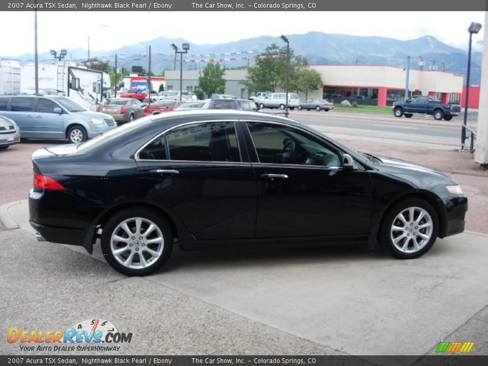 2007 Acura TSX Sedan Nighthawk Black Pearl / Ebony Photo #6