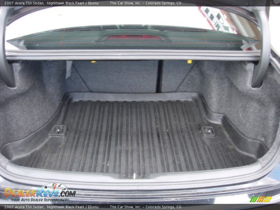 2007 Acura TSX Sedan Nighthawk Black Pearl / Ebony Photo #12