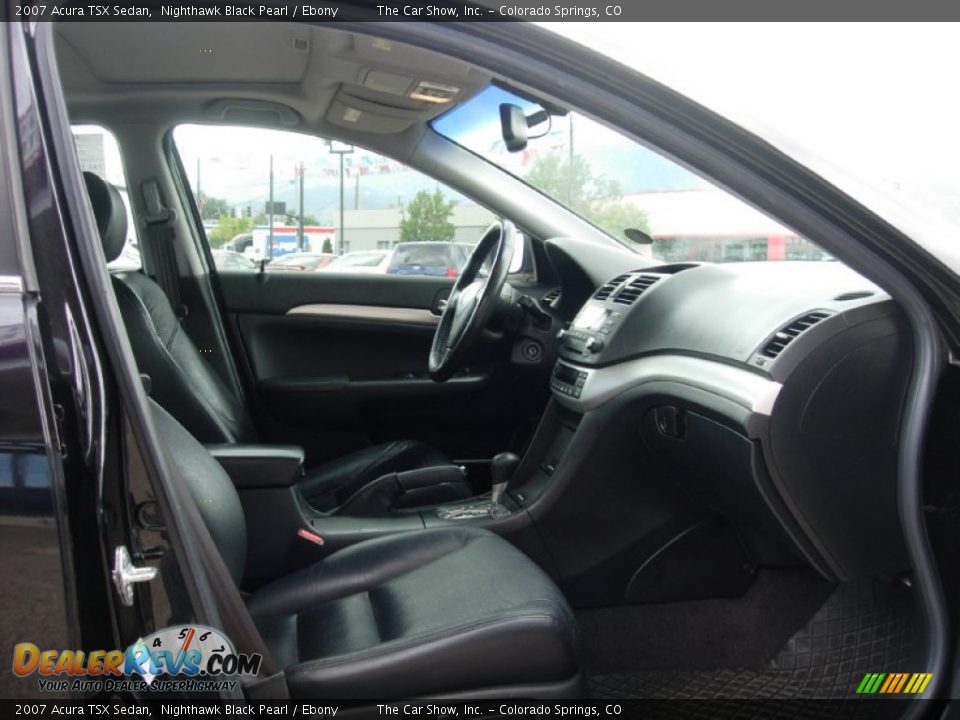 2007 Acura TSX Sedan Nighthawk Black Pearl / Ebony Photo #14