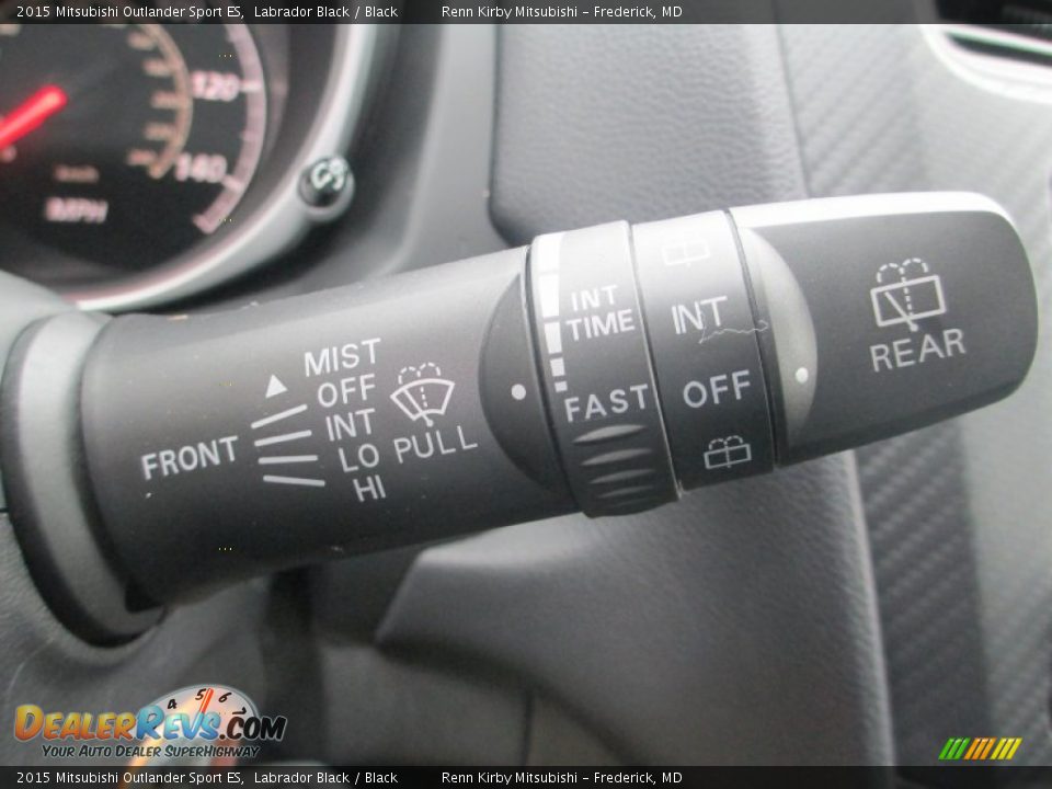 2015 Mitsubishi Outlander Sport ES Labrador Black / Black Photo #17