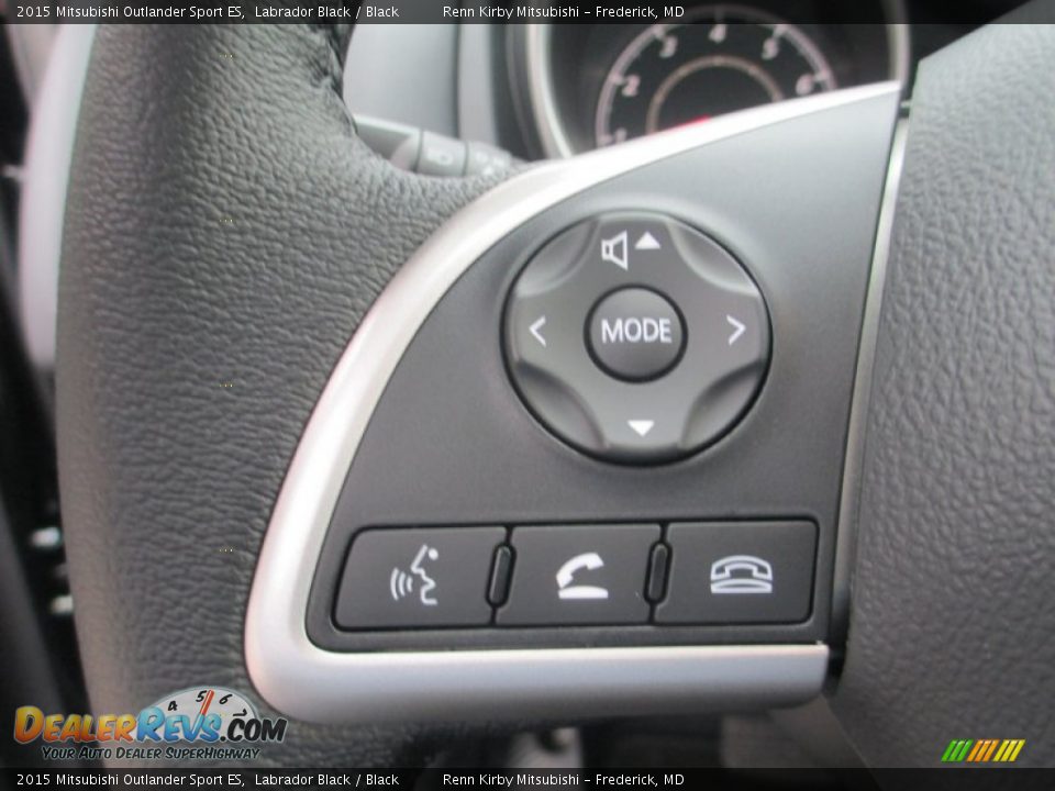 2015 Mitsubishi Outlander Sport ES Labrador Black / Black Photo #18