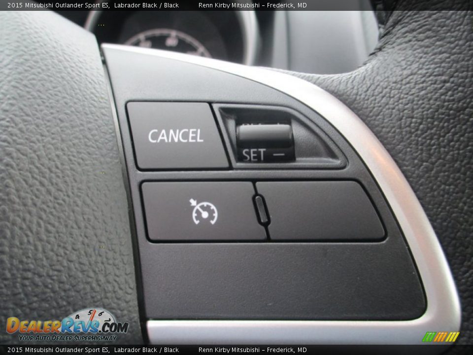 2015 Mitsubishi Outlander Sport ES Labrador Black / Black Photo #19