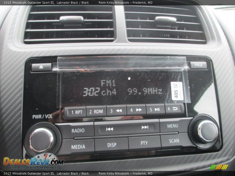 2015 Mitsubishi Outlander Sport ES Labrador Black / Black Photo #20