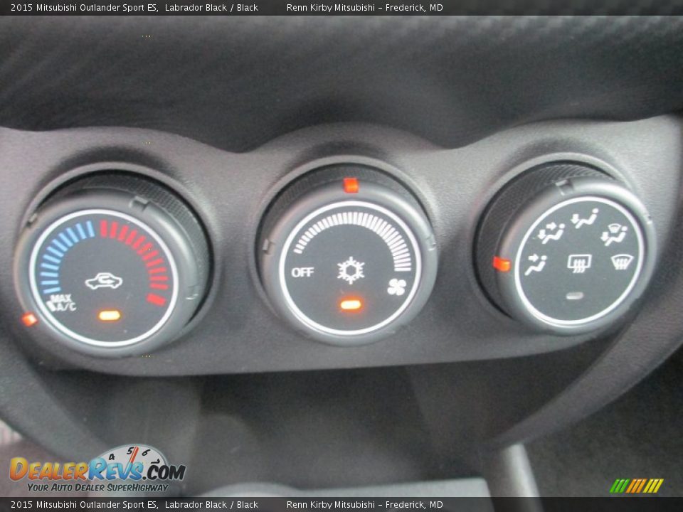 2015 Mitsubishi Outlander Sport ES Labrador Black / Black Photo #21