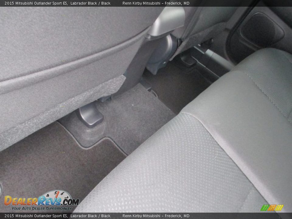 2015 Mitsubishi Outlander Sport ES Labrador Black / Black Photo #25