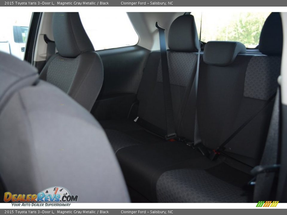 2015 Toyota Yaris 3-Door L Magnetic Gray Metallic / Black Photo #8