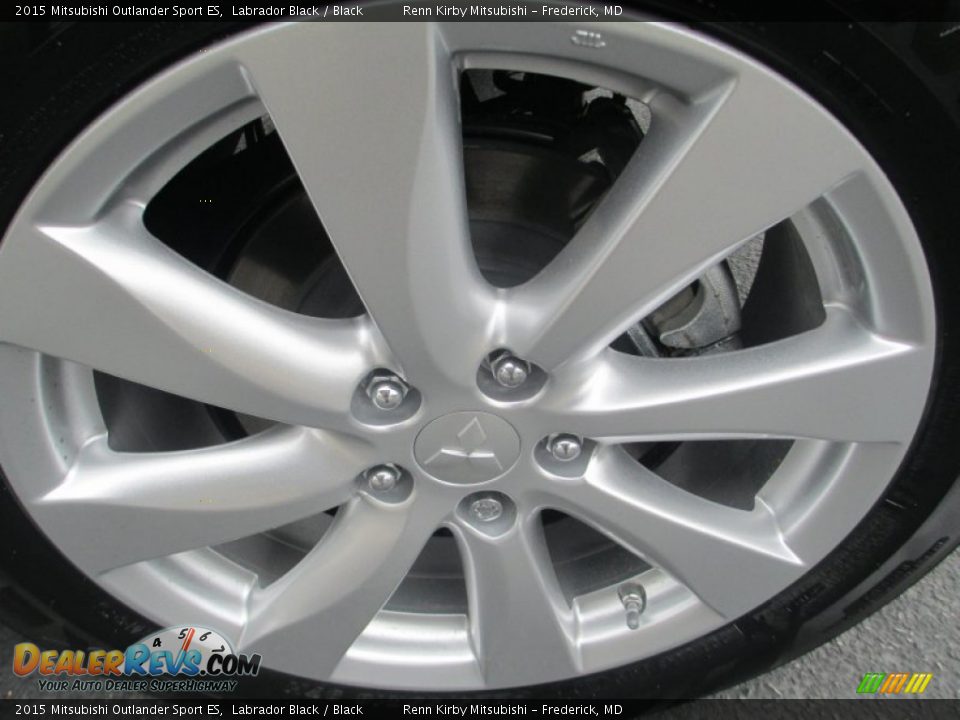 2015 Mitsubishi Outlander Sport ES Labrador Black / Black Photo #27