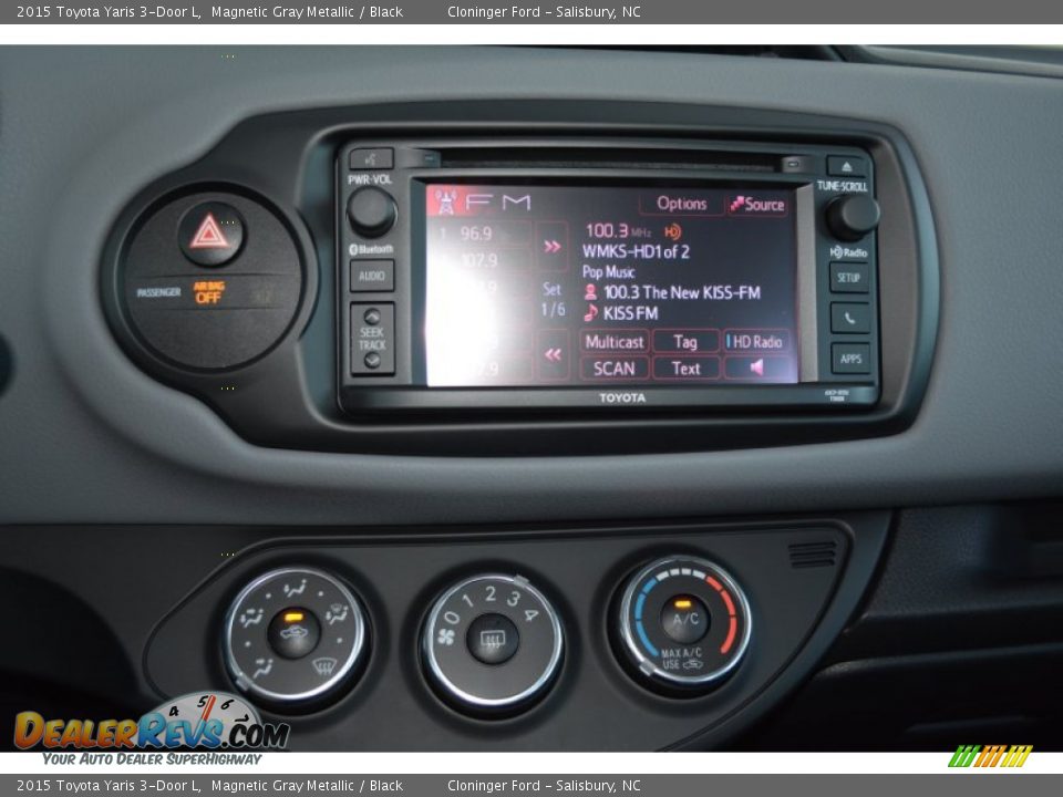 Controls of 2015 Toyota Yaris 3-Door L Photo #11