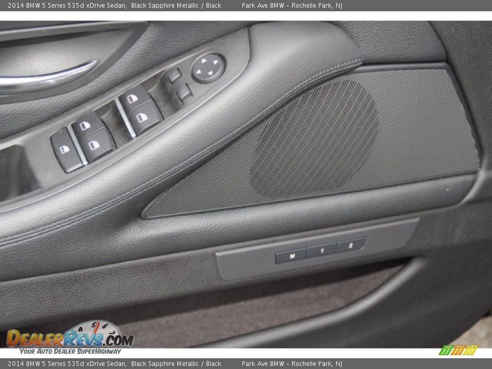 2014 BMW 5 Series 535d xDrive Sedan Black Sapphire Metallic / Black Photo #9