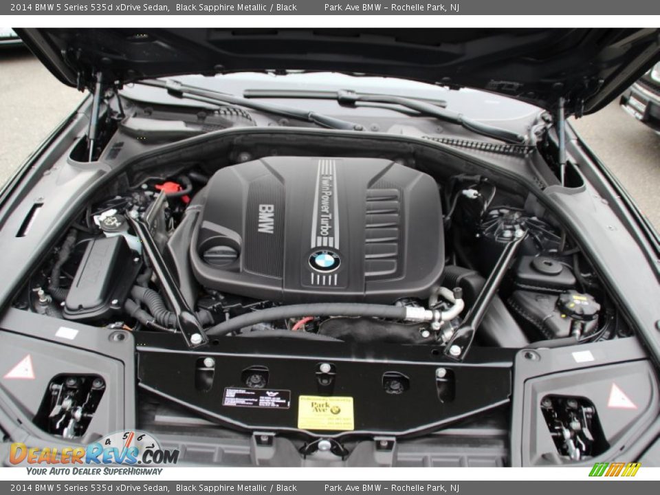 2014 BMW 5 Series 535d xDrive Sedan 3.0 Liter TwinPower Turbo Diesel DOHC 24-Valve Inline 6 Cylinder Engine Photo #30