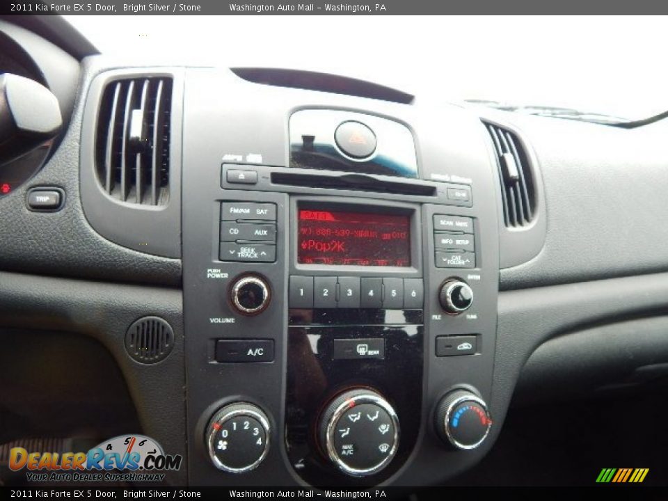 2011 Kia Forte EX 5 Door Bright Silver / Stone Photo #14
