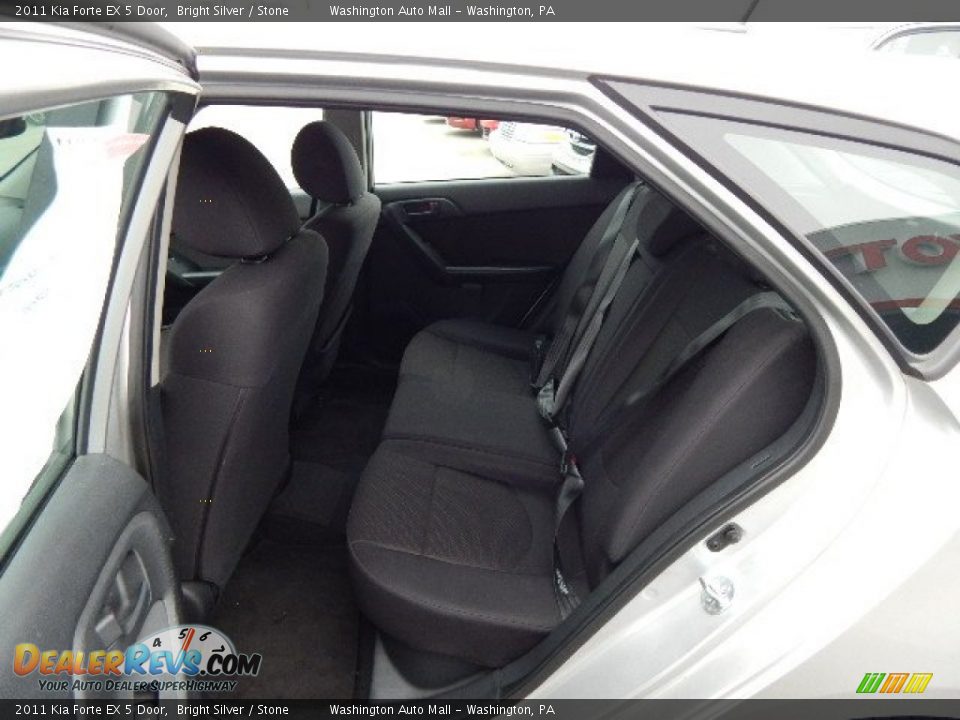 2011 Kia Forte EX 5 Door Bright Silver / Stone Photo #17