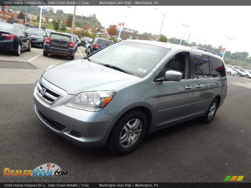 2006 Honda Odyssey EX-L Slate Green Metallic / Gray Photo #5