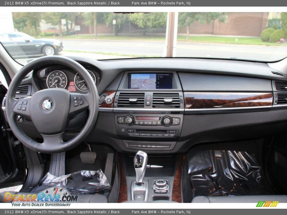 2012 BMW X5 xDrive35i Premium Black Sapphire Metallic / Black Photo #16
