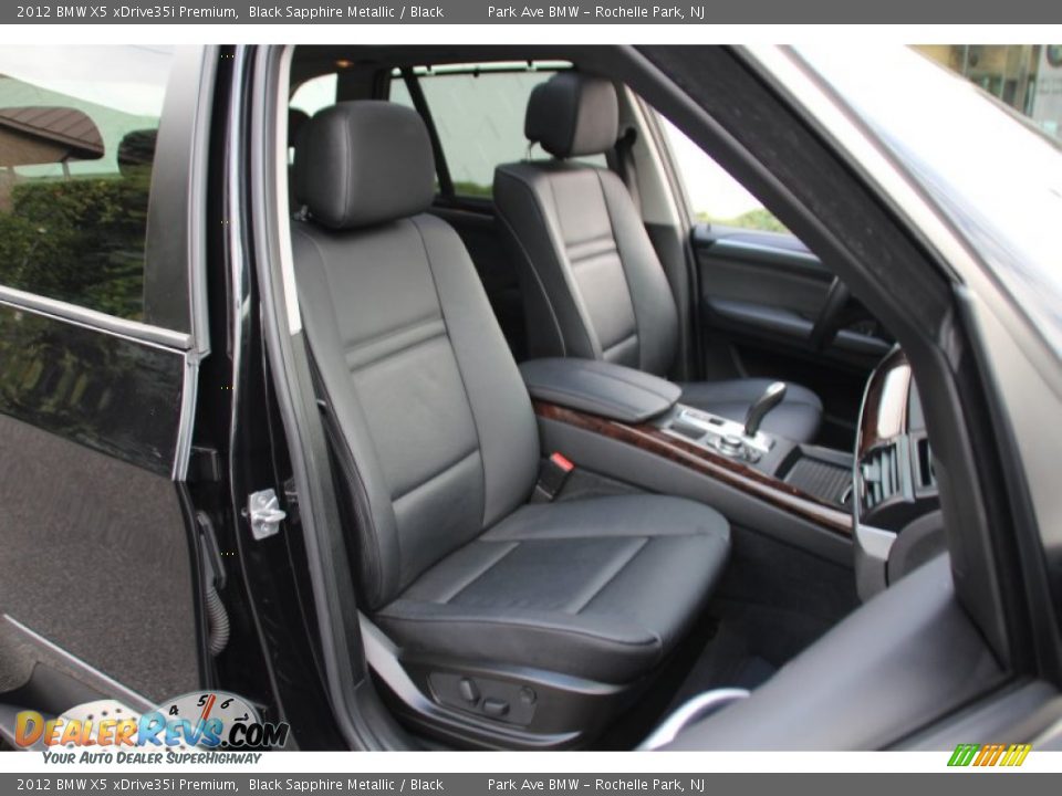 2012 BMW X5 xDrive35i Premium Black Sapphire Metallic / Black Photo #31