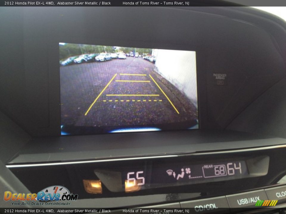 2012 Honda Pilot EX-L 4WD Alabaster Silver Metallic / Black Photo #20