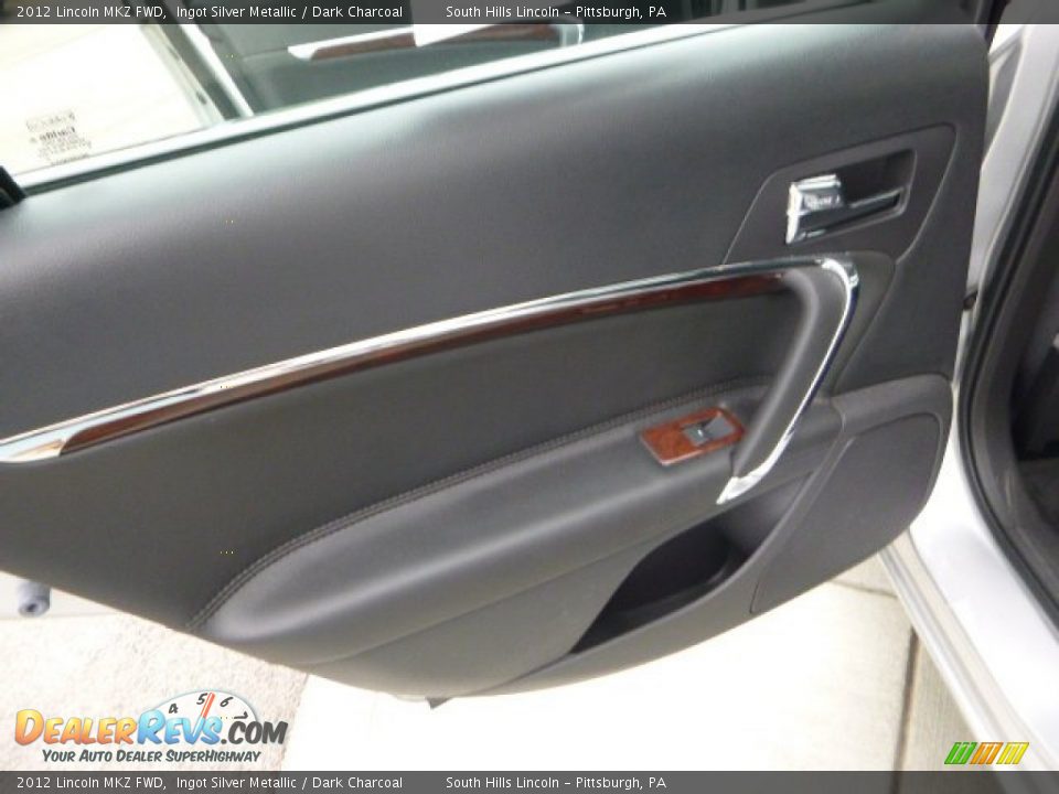 2012 Lincoln MKZ FWD Ingot Silver Metallic / Dark Charcoal Photo #18