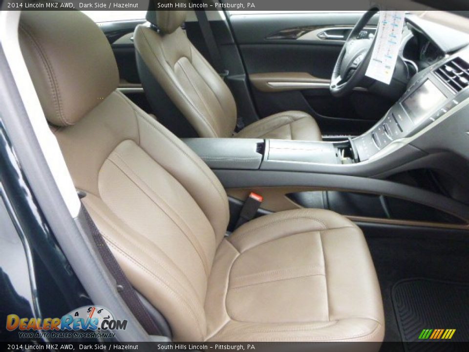 Front Seat of 2014 Lincoln MKZ AWD Photo #10