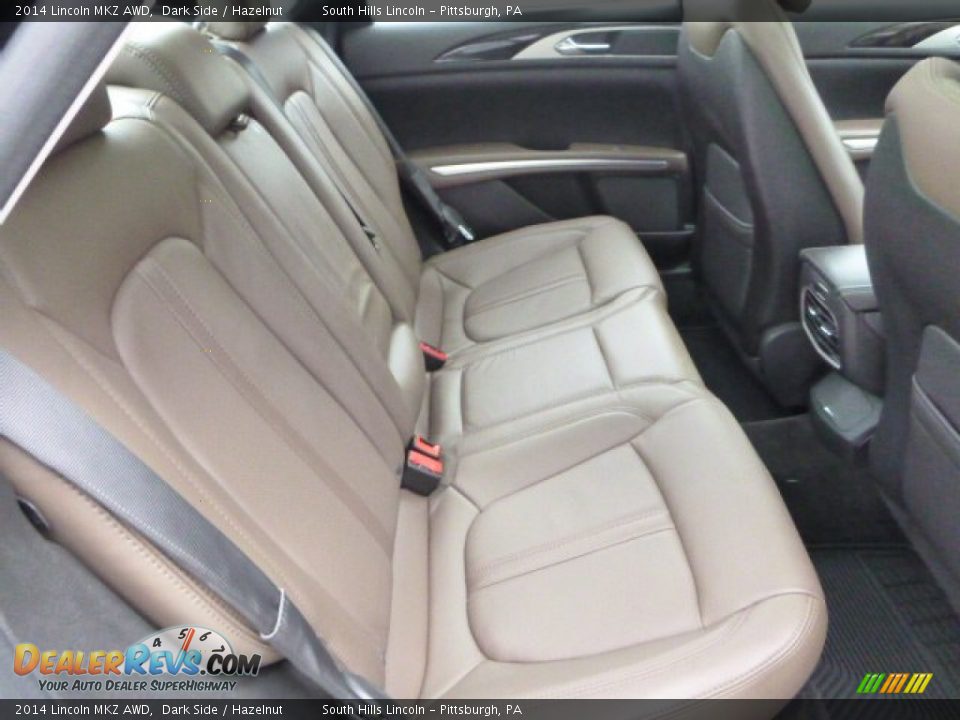 Rear Seat of 2014 Lincoln MKZ AWD Photo #13