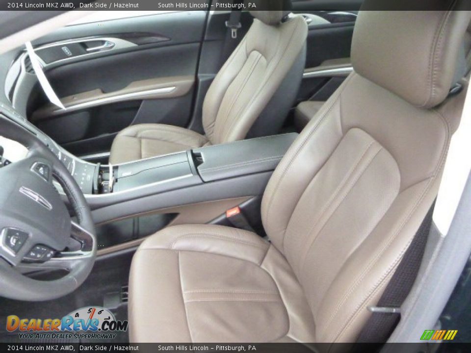 Front Seat of 2014 Lincoln MKZ AWD Photo #14