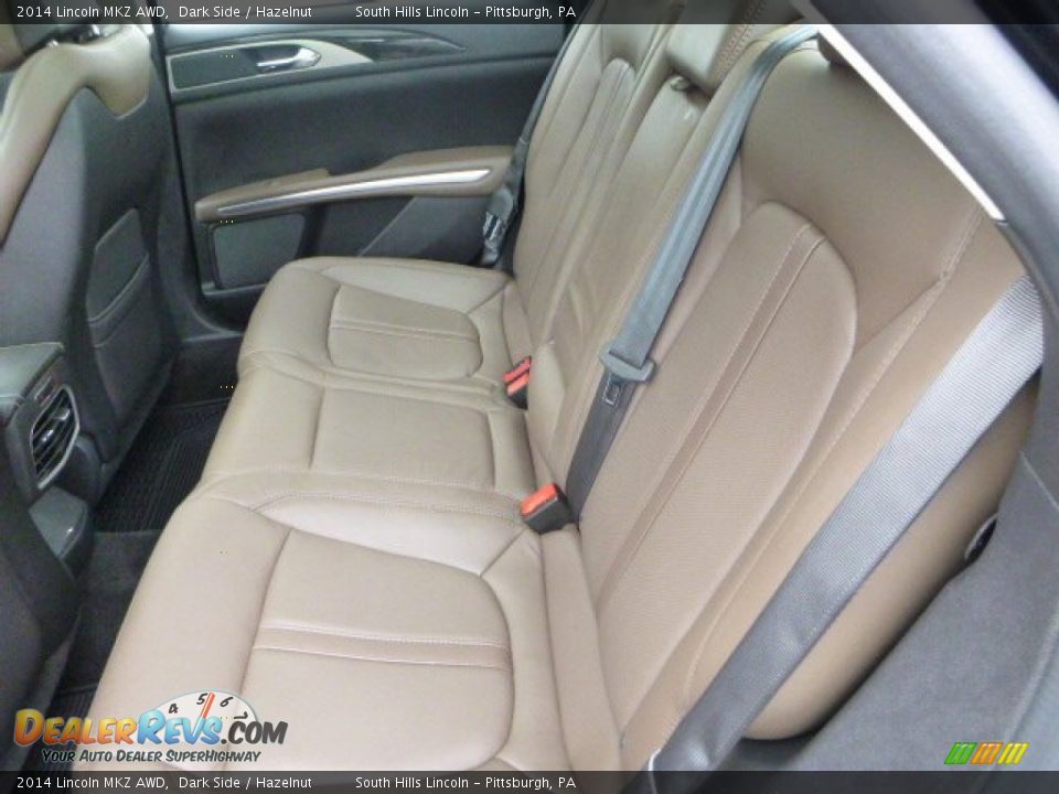 Rear Seat of 2014 Lincoln MKZ AWD Photo #15