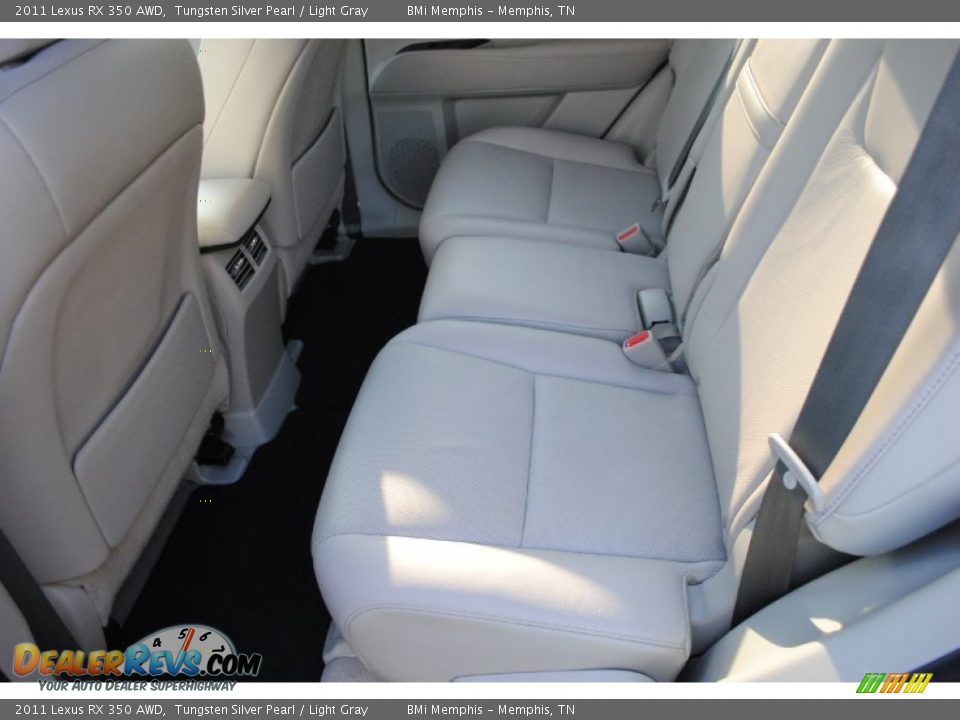 2011 Lexus RX 350 AWD Tungsten Silver Pearl / Light Gray Photo #19