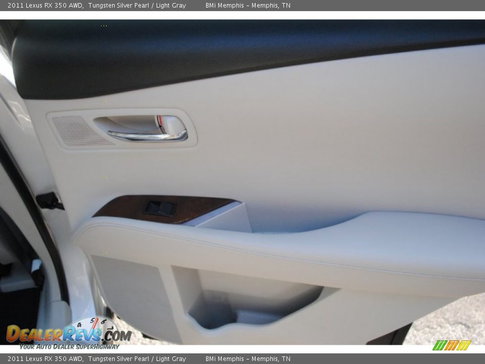 2011 Lexus RX 350 AWD Tungsten Silver Pearl / Light Gray Photo #21