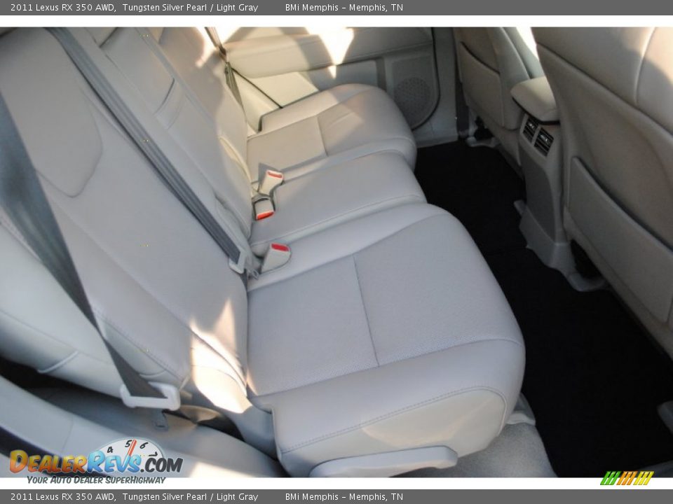 2011 Lexus RX 350 AWD Tungsten Silver Pearl / Light Gray Photo #22