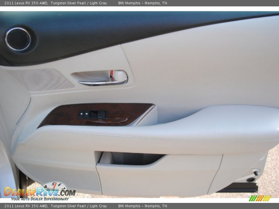 2011 Lexus RX 350 AWD Tungsten Silver Pearl / Light Gray Photo #23