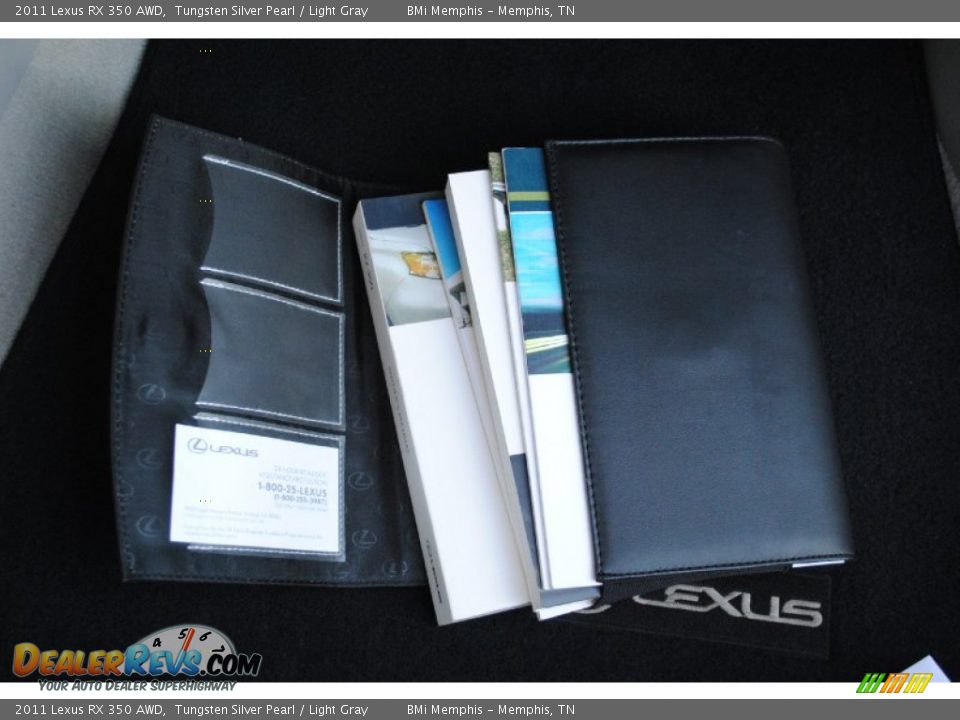 2011 Lexus RX 350 AWD Tungsten Silver Pearl / Light Gray Photo #25