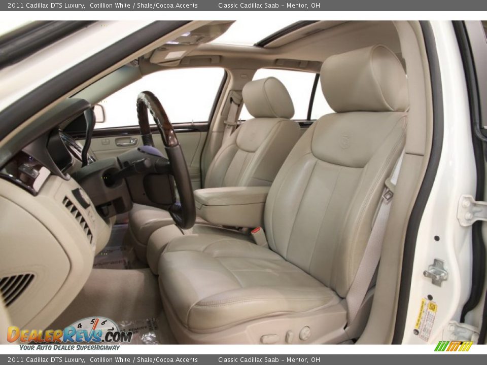 Shale/Cocoa Accents Interior - 2011 Cadillac DTS Luxury Photo #5