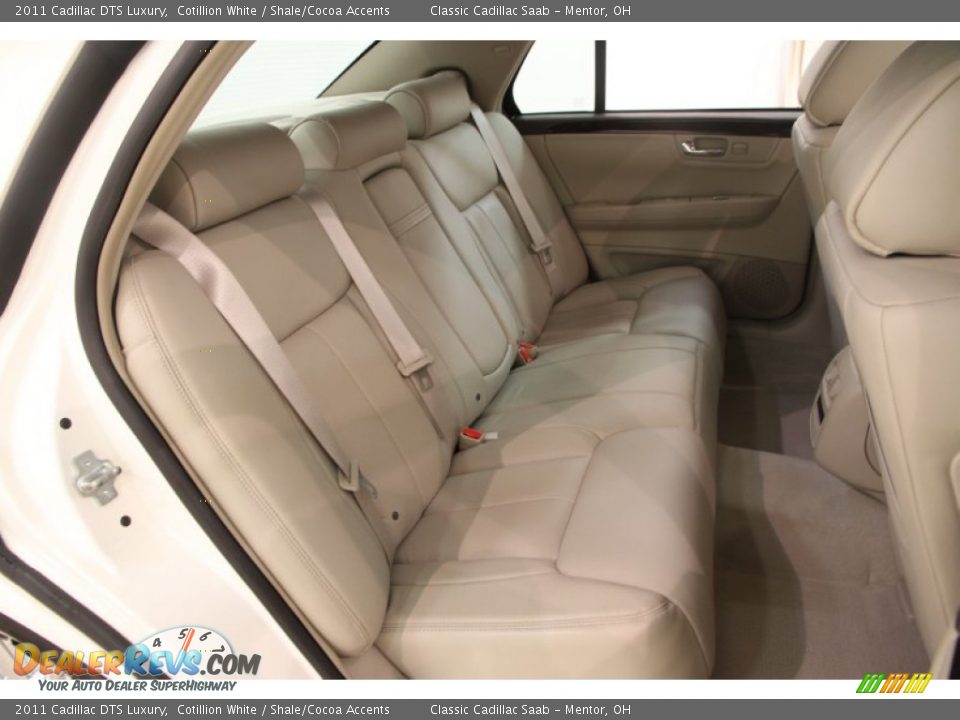 Rear Seat of 2011 Cadillac DTS Luxury Photo #11