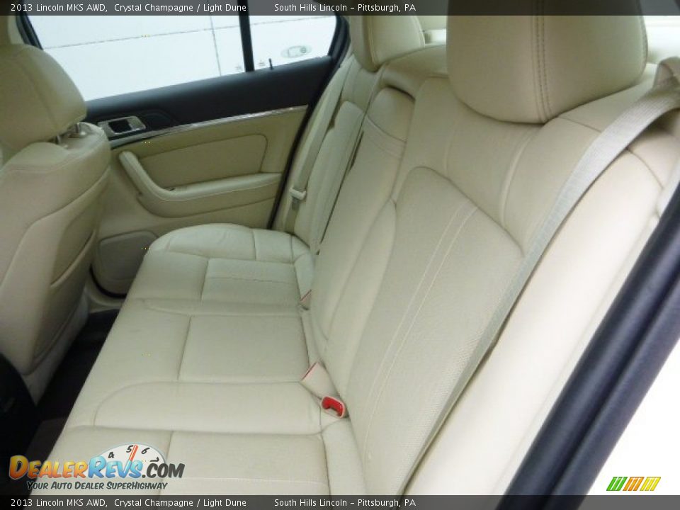 2013 Lincoln MKS AWD Crystal Champagne / Light Dune Photo #15