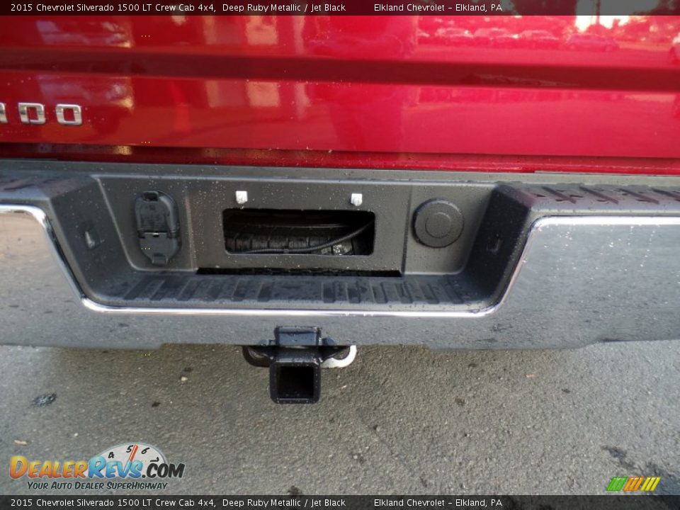 2015 Chevrolet Silverado 1500 LT Crew Cab 4x4 Deep Ruby Metallic / Jet Black Photo #9