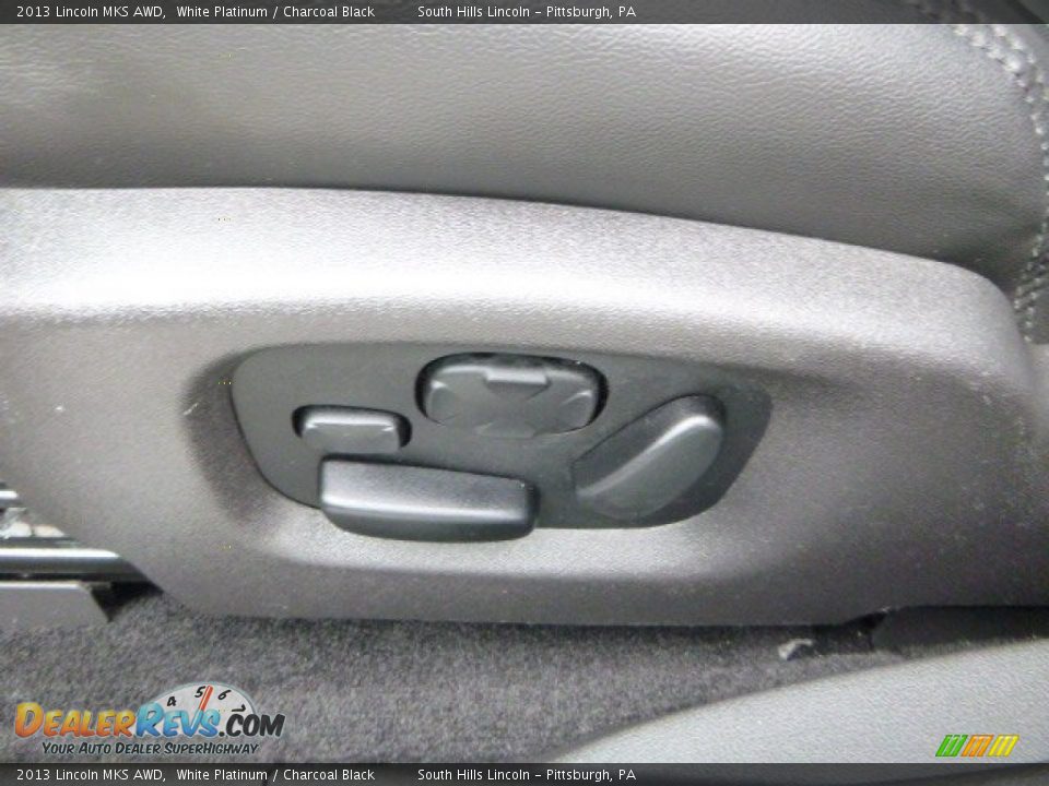 2013 Lincoln MKS AWD White Platinum / Charcoal Black Photo #20