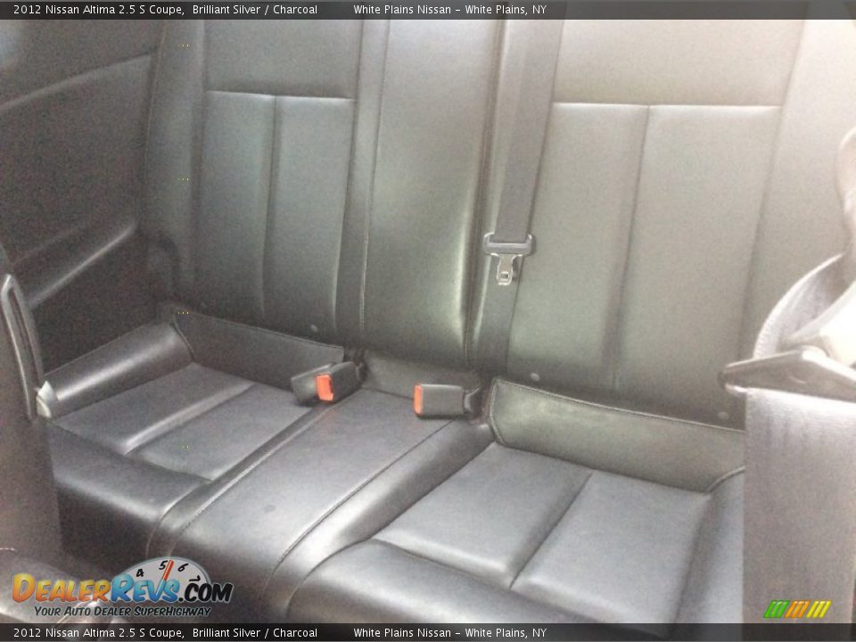 2012 Nissan Altima 2.5 S Coupe Brilliant Silver / Charcoal Photo #8