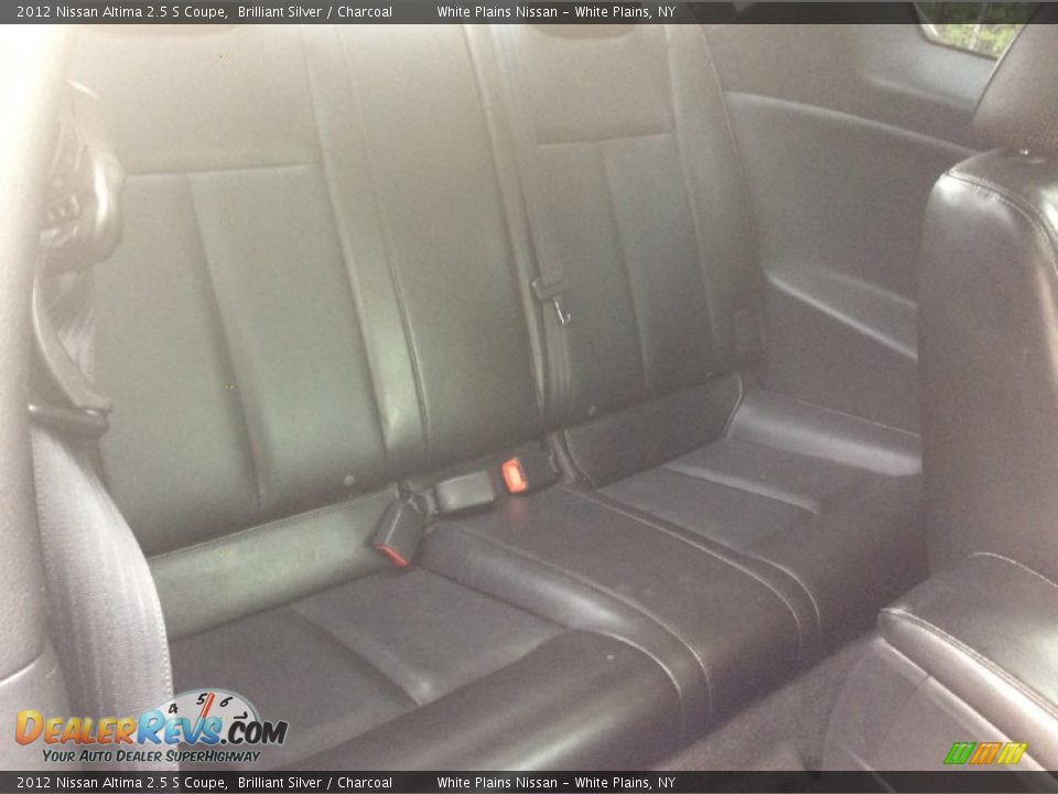 2012 Nissan Altima 2.5 S Coupe Brilliant Silver / Charcoal Photo #9