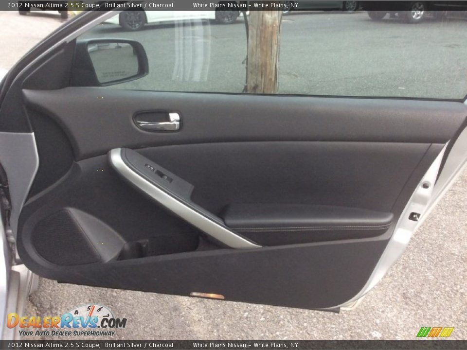 2012 Nissan Altima 2.5 S Coupe Brilliant Silver / Charcoal Photo #10