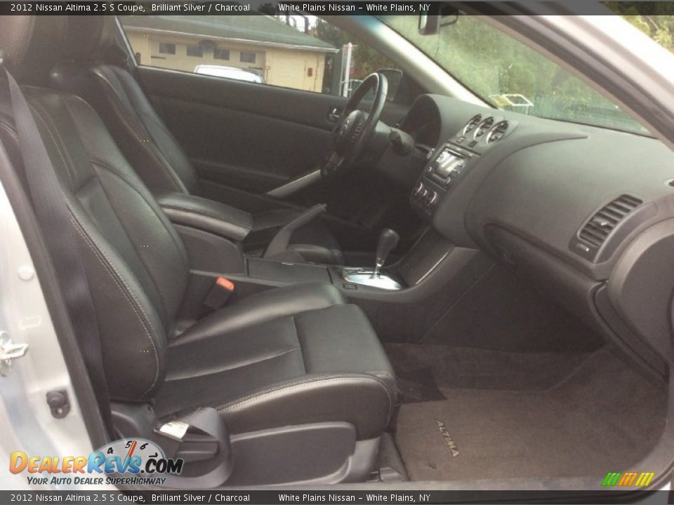2012 Nissan Altima 2.5 S Coupe Brilliant Silver / Charcoal Photo #11