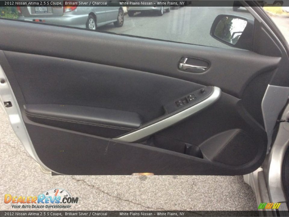 2012 Nissan Altima 2.5 S Coupe Brilliant Silver / Charcoal Photo #12