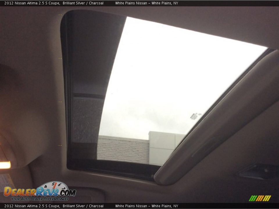 2012 Nissan Altima 2.5 S Coupe Brilliant Silver / Charcoal Photo #14