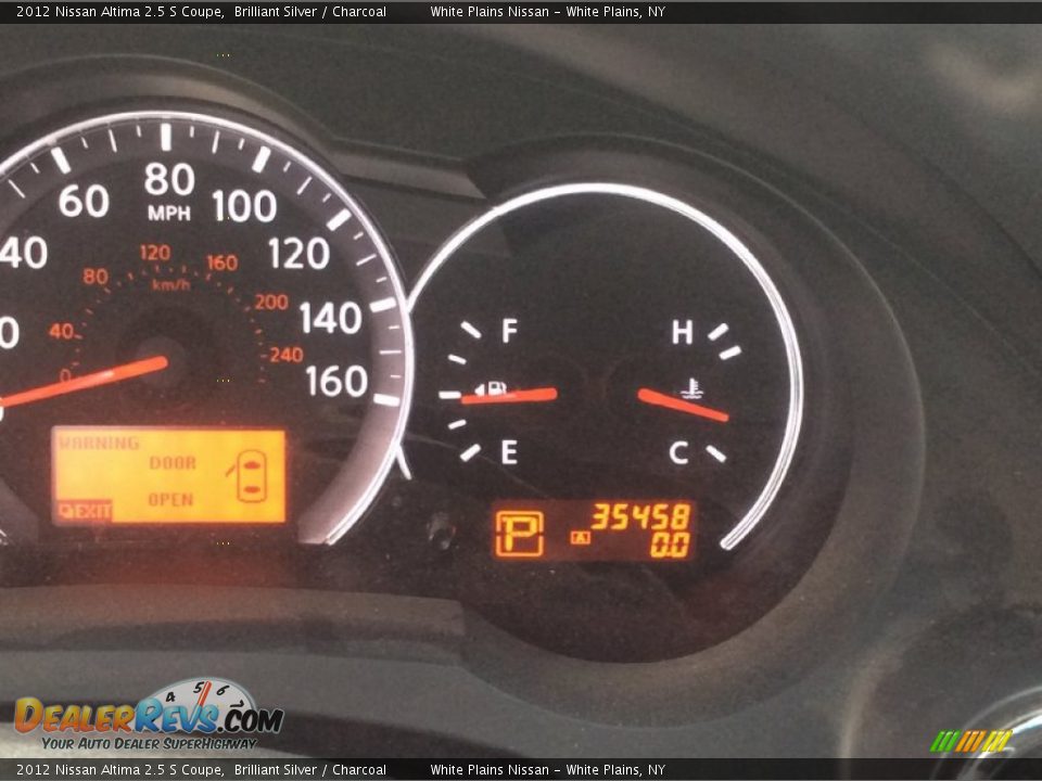 2012 Nissan Altima 2.5 S Coupe Brilliant Silver / Charcoal Photo #18