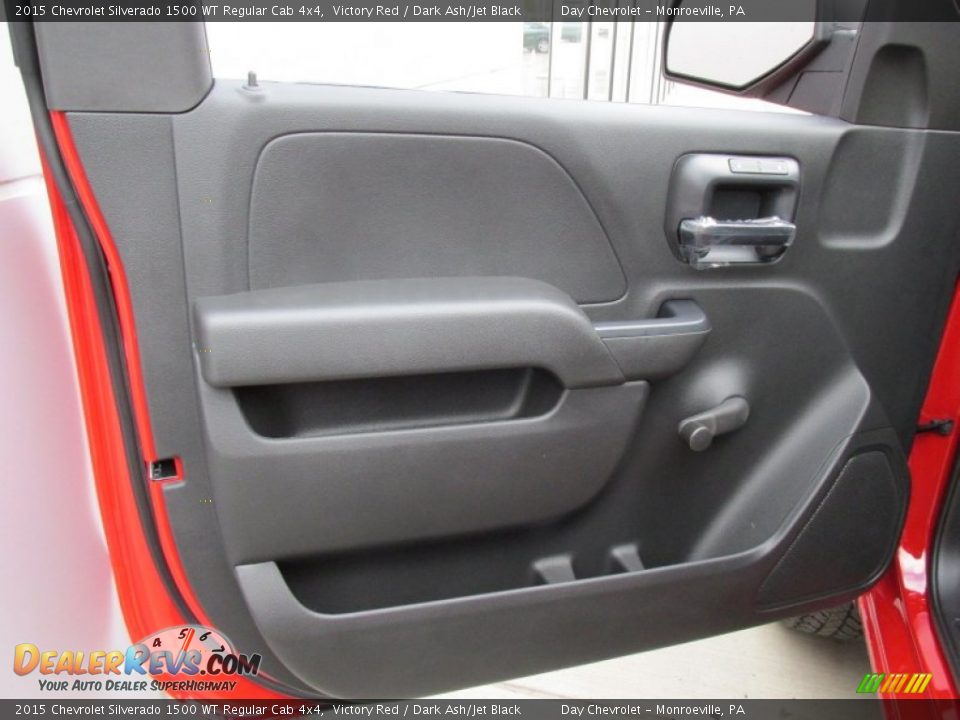 2015 Chevrolet Silverado 1500 WT Regular Cab 4x4 Victory Red / Dark Ash/Jet Black Photo #13