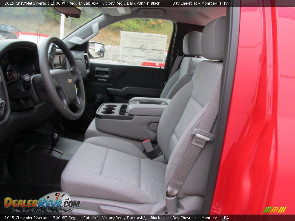 2015 Chevrolet Silverado 1500 WT Regular Cab 4x4 Victory Red / Dark Ash/Jet Black Photo #14