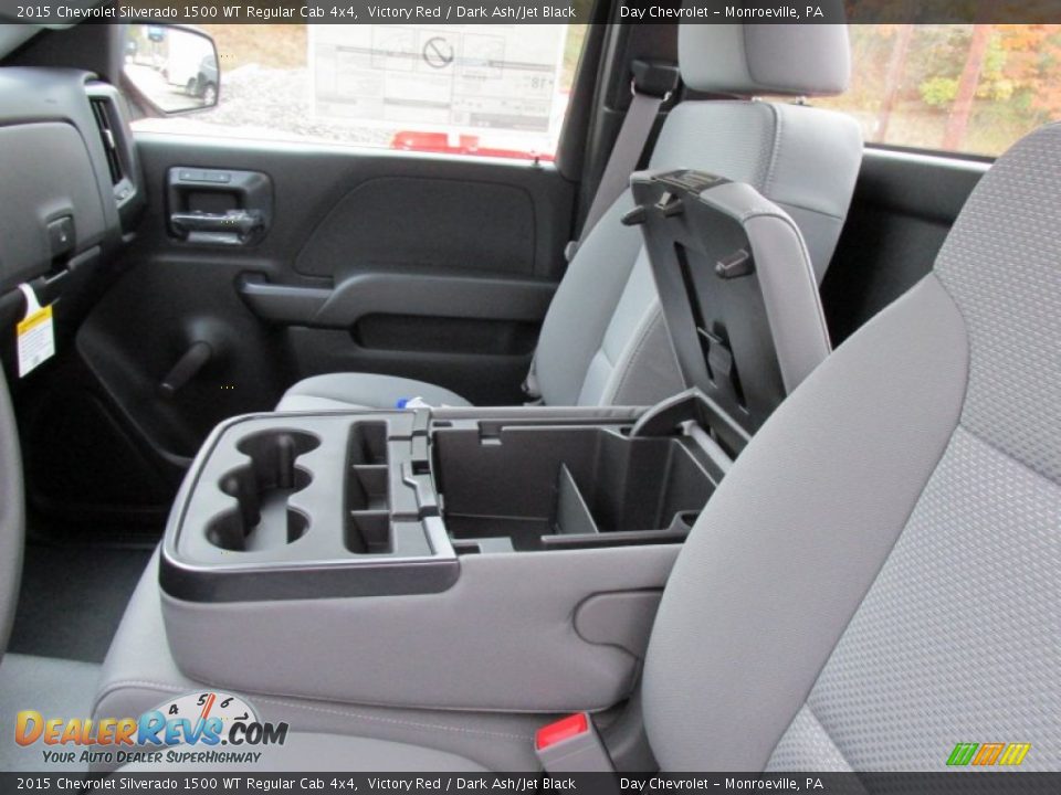 2015 Chevrolet Silverado 1500 WT Regular Cab 4x4 Victory Red / Dark Ash/Jet Black Photo #17